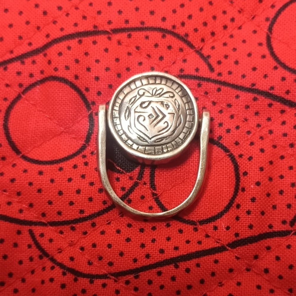 The Flip Side Ring By Silpada. Size 7